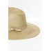 Lorn Beige Wide Brim Fedora