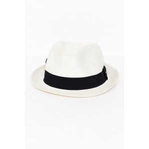 Ivory Travel Trilby Hat