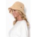 Kristen Natural Raffia Bucket Hat