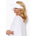 Ellen White Cotton Visor