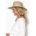 Lorn Beige Wide Brim Fedora