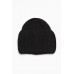 Ashton Black Knit Beanie